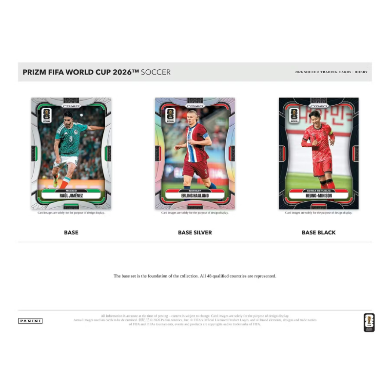 2026 Panini Prizm FIFA World Cup Soccer Hobby 12 Box Case